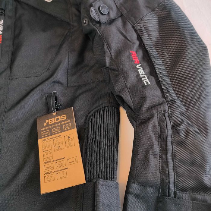 Casaco touring curto 3 camadas mota scooter novo