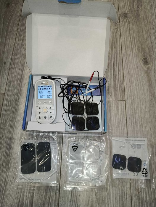 CURAmed  прибор для TENS (чрескожная электронейростимуляция), EMS (электростимуляция мышц) и массажа