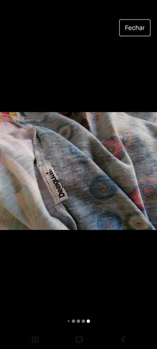 T-shirt Desigual S mulher/menina