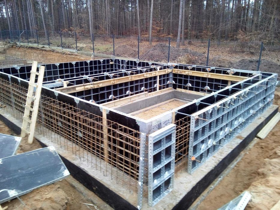 Szalunek ścienny 100 m2 typ TEKKO, PIONBOX, szalunki lekkie