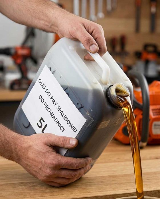Olej do piły smarowania prowadnicy łańcucha 5l