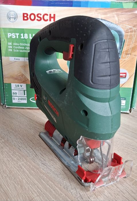 Bosch PST 18 LI wyrzynarka 18V + dodatkowe brzeszczoty | stan bdb