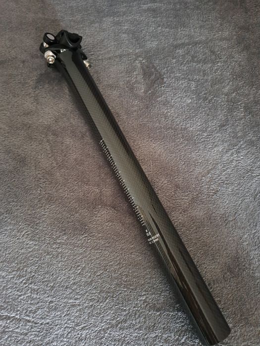 Karbonowa Sztyca 31,6 x 340mm Toseek Włókno Węglowe NOWA