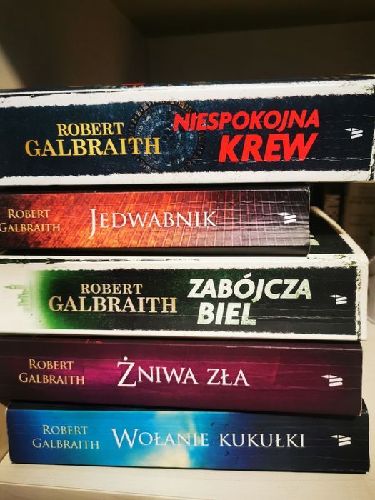 Sprzedam zestaw 5 kryminałów Roberta Galbraith