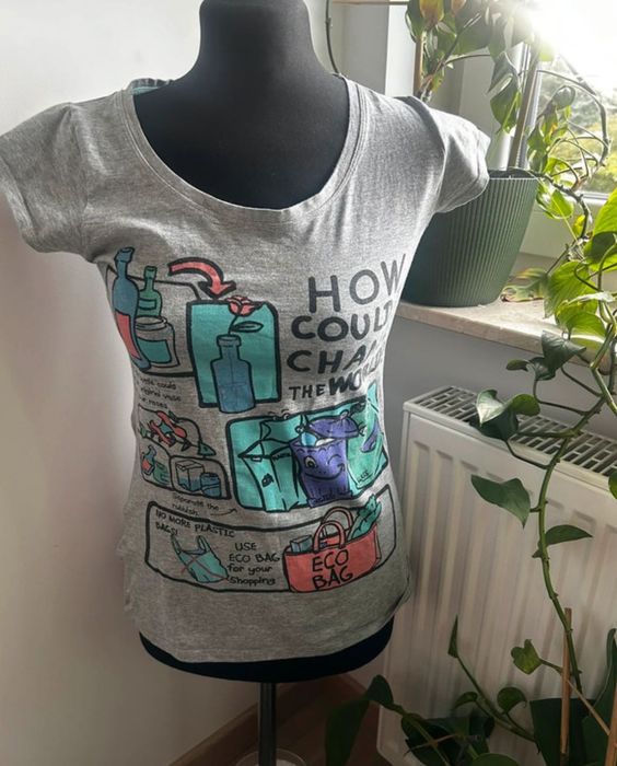 szara bluzka m moodo