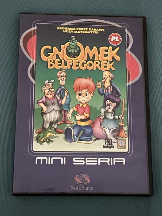 Gnomek belfegorek - gra retro, dla dzieci / dzieciństwo