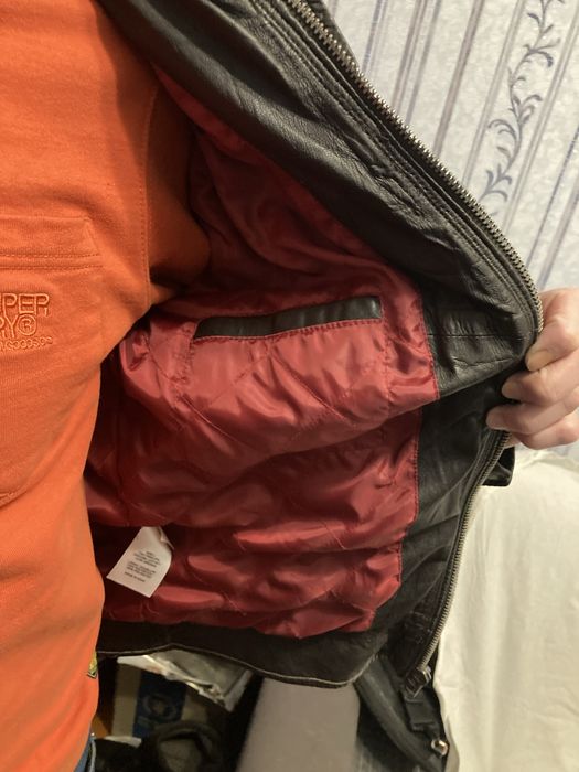 Кожаная куртка Superdry Style, размер S