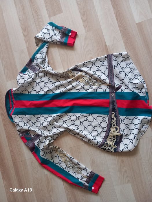Gucci elegancka koszula tunika L 104cm biust