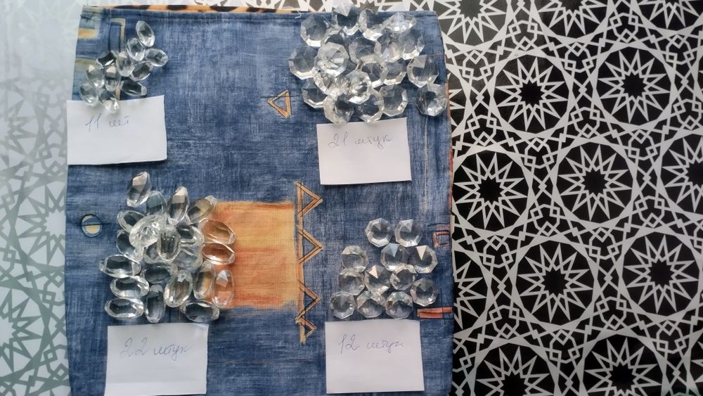 подвески к люстре б/у