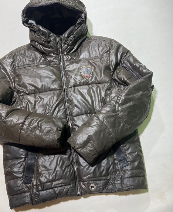 Пуховик Northland professional глянцевий коричневий теплий дутий рЛ