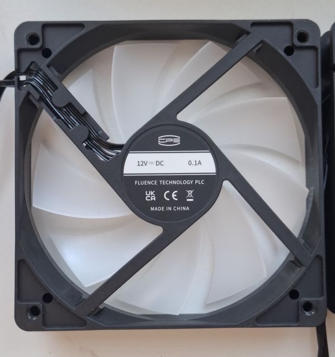 Комплект 4 вентилятора RGB PCCooler