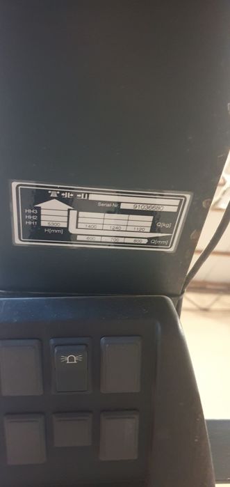 Річ трак, штабелер, навантажувач, JUNGHEINRICH ETV214.