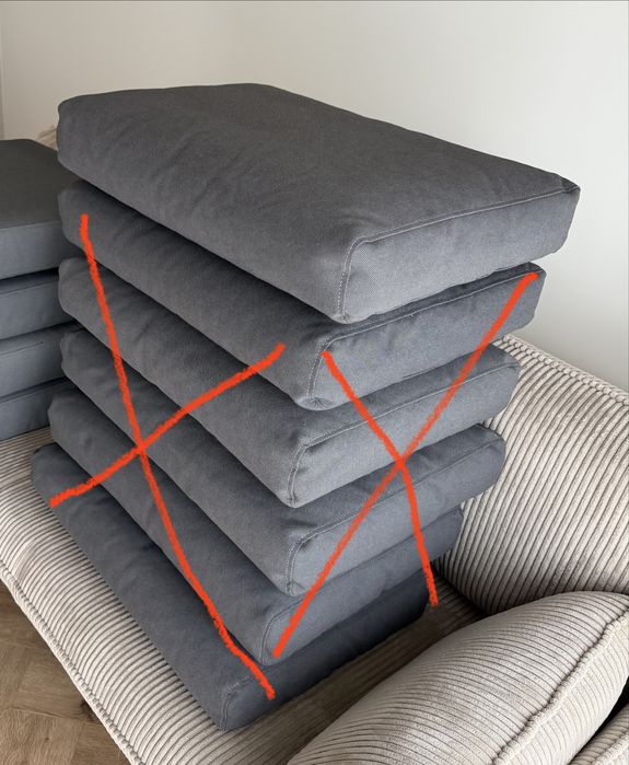 Poduszka oparcie 1szt. FROSON Ikea do sofy Nammaro