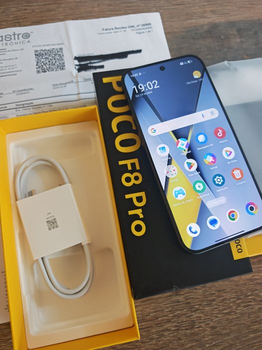 Xiaomi Poco F8 Pro 5G 6.59" 12GB/256GB Preto Seminovo, C/Garantia Aceito Retomas