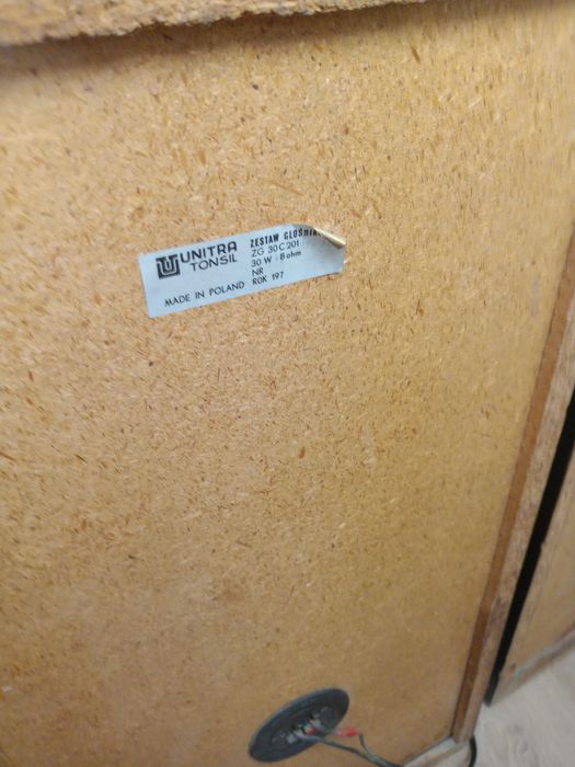 Zestaw głośników Unitra Tonsil