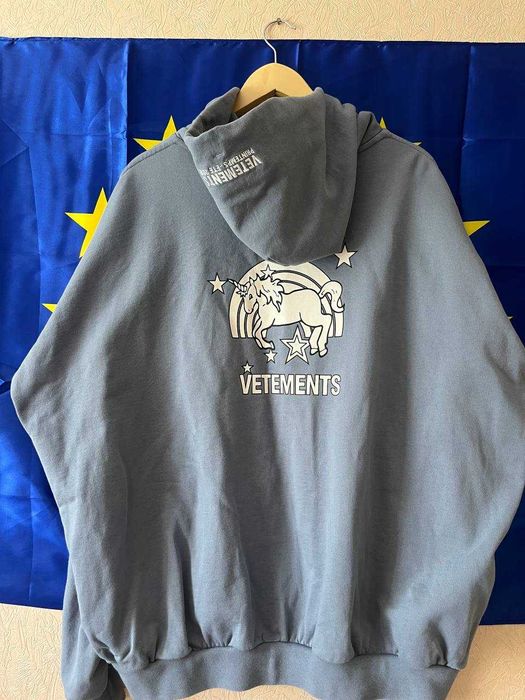 vetements unicorn hoodie vetmo