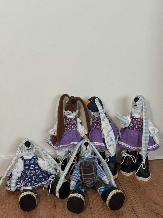Króliczek Tilda „Stokrotka" – rękodzieło handmade, unikat