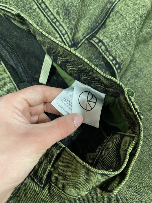Spodnie Polar Skate Co. Big Boy Jeans - Green Black