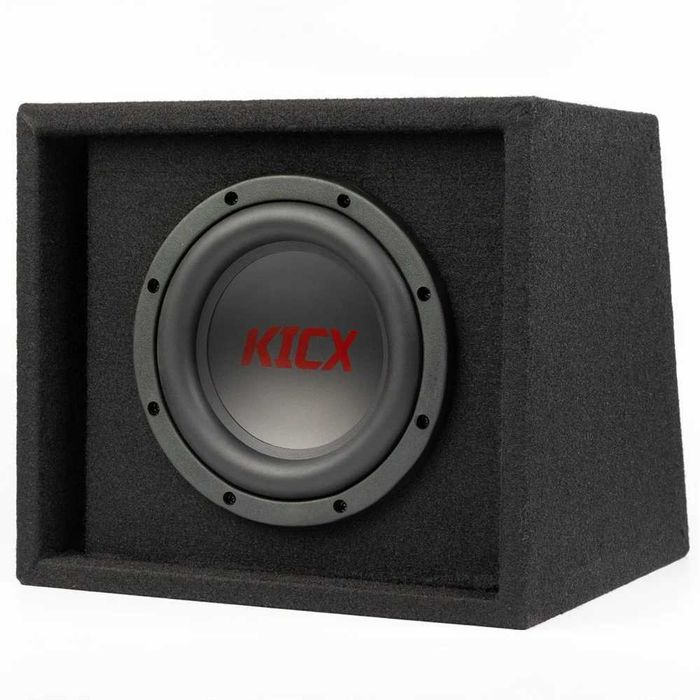 Активний сабвуфер Kicx GT 200BPA 8 дюймів 200W RMS 450W макс Компактний буфер у машину з підсилювачем регулятор провода Гарантія 12 місяців