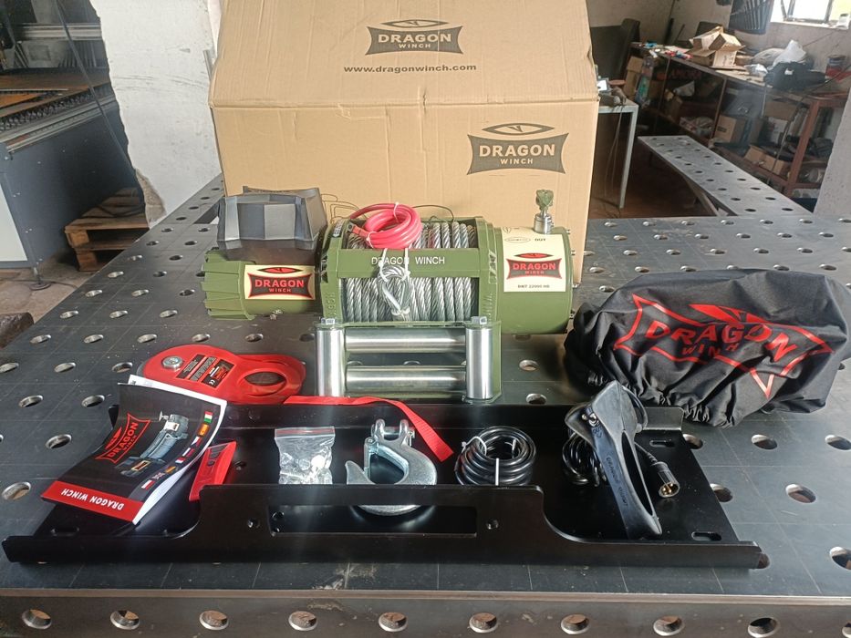 Wyciągarka, wciągarka Dragon Winch DWT 22000 HD 24V Mega Zestaw Gratis
