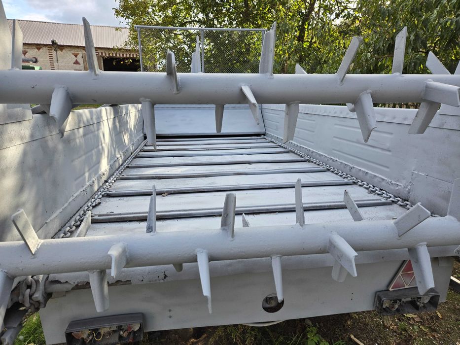 przyczepa rozrzutnik obornika kompletny