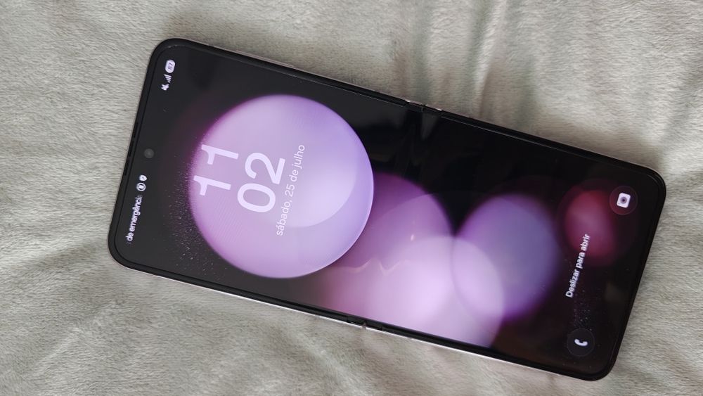 Samsung Z Flip 5 lilás oferta capa COM GARANTIA DA MARCA