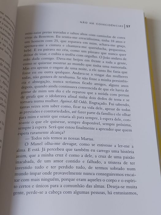 Não há coincidências