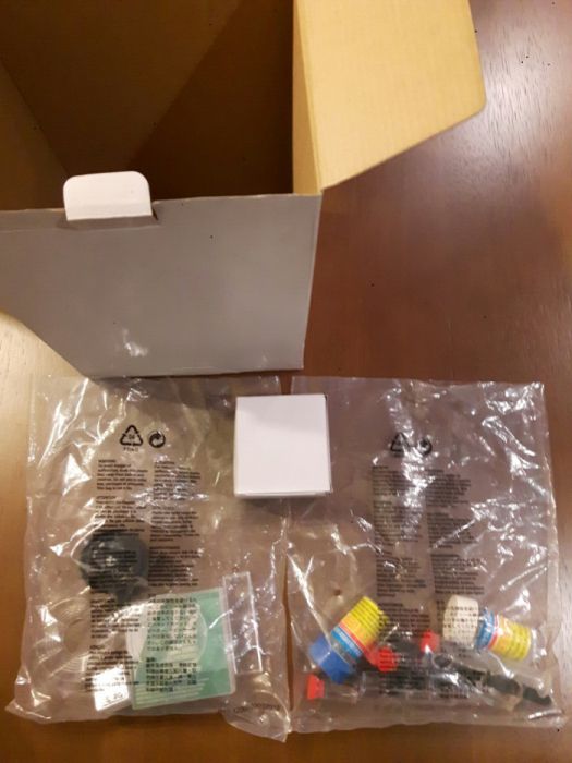 Microscópio Edu Science e diferentes acessórios (ver fotos)