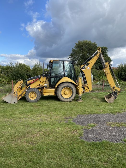 Koparko ładowarka Cat 428e 2008r salon pl II wł szybkozlacze