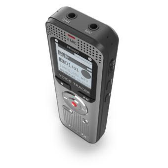 Gravador de voz digital Philips DVT2015- novo, 3 anos de garantia