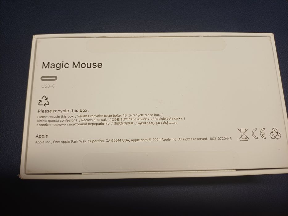 Apple Magic Mouse usb-c