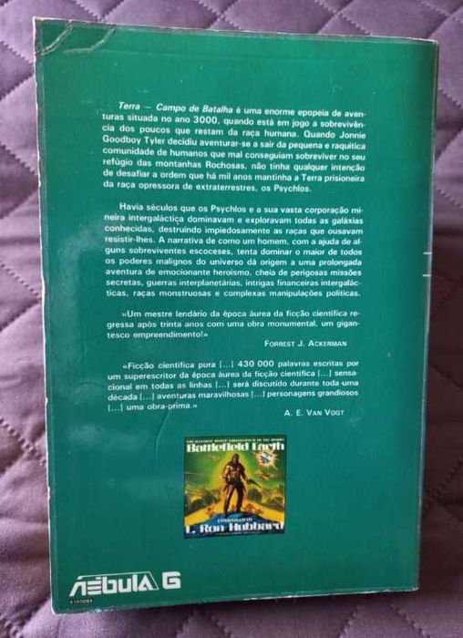 Terra - Campo de Batalha I - L. Ron Hubbard (Coleção Nebula Nº6)