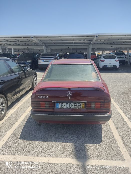 Renting Mercedes 190d