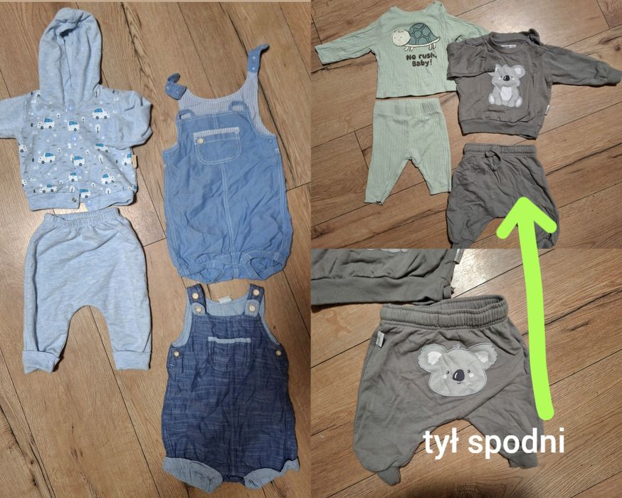 Paka ubrań dla chlopczyka r62