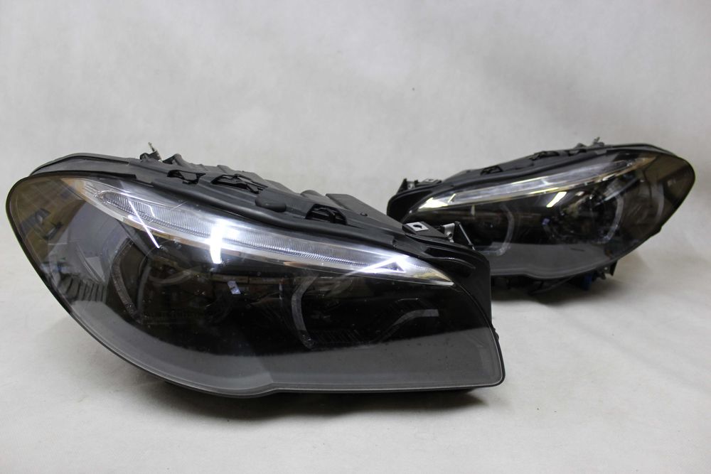 Lampy przednie przód BMW F10 F11 10-13 XENON SKRĘTNE DYNAMIC U-BAR !