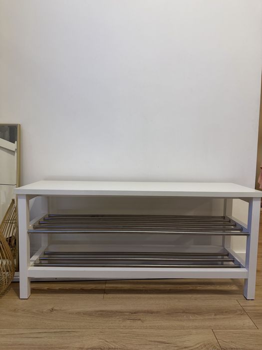 Półka na buty z ławeczką stan bardzo dobry