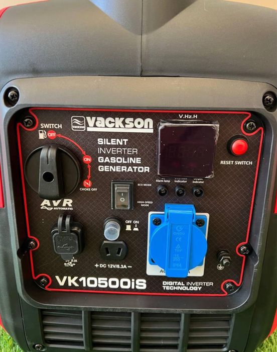 Генератор інверторний Vackson VK10500iS, 3.2/3.0kk, бензин