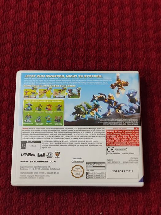 Skylanders Spyro's Adventure na na Nintendo 3DS 

Platforma: Nintendo 3DS