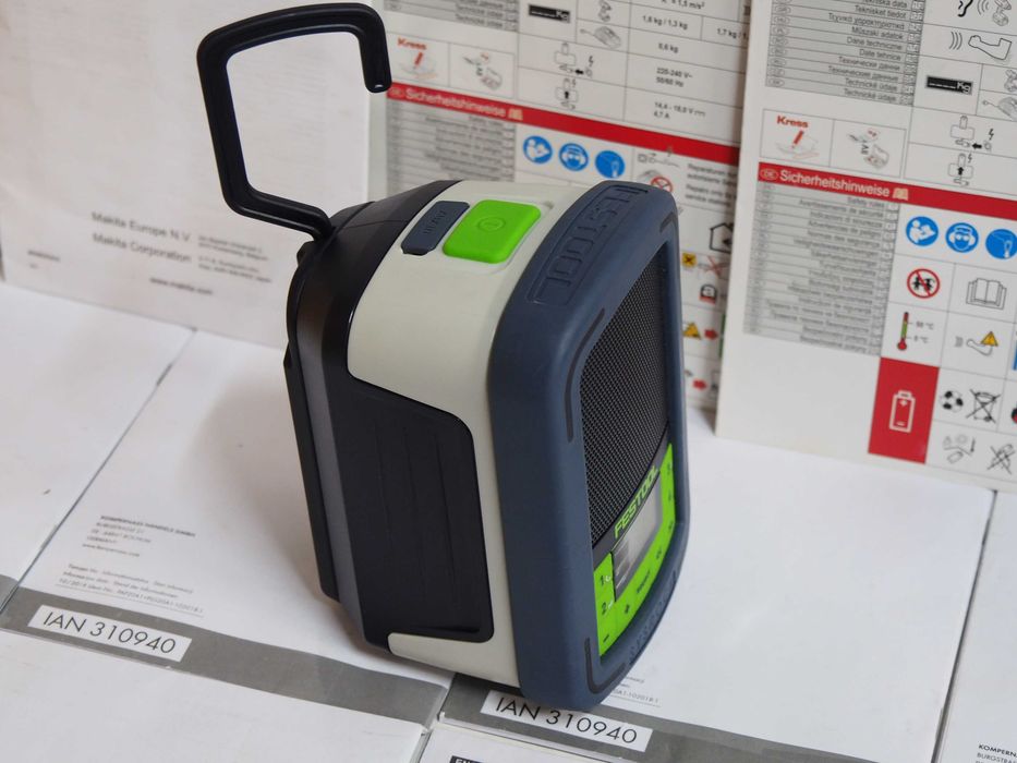 FESTOOL BR 10 radio Bluetooth bez zasilacza i baterii 10.8-12-14,4-18v