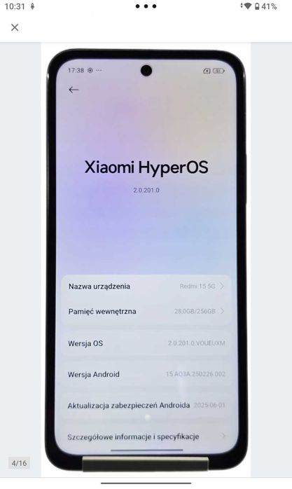 SUPER REDMI 15 5G. Ekran 6.9. Pamięć 8 \256gb. Bateria 7000.