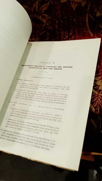 Primeira reunião sobre "Radioisótopos" 1960
