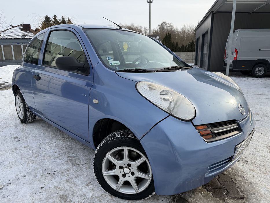 Nissan micra 1.2 ŚLICZNA bez rdzy DO JAZDY kosa OC ROK PT ROK