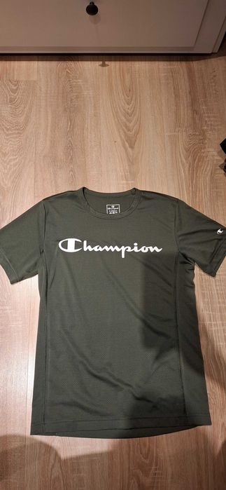 Koszulka sportowa Champion XS khaki / zielona