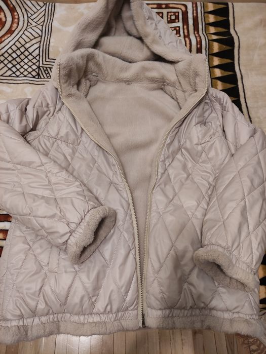 Двохстороння куртка стьобана жіноча 44-46 р