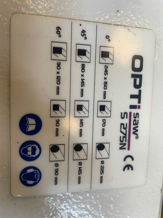 Serrote de fita OPTIMUM S275 N