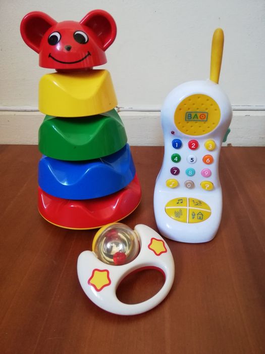 Conjunto brinquedos bebé