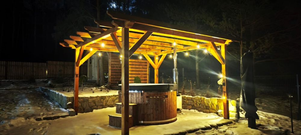 Domek do wynajęcia na Roztoczu z balią w cenie