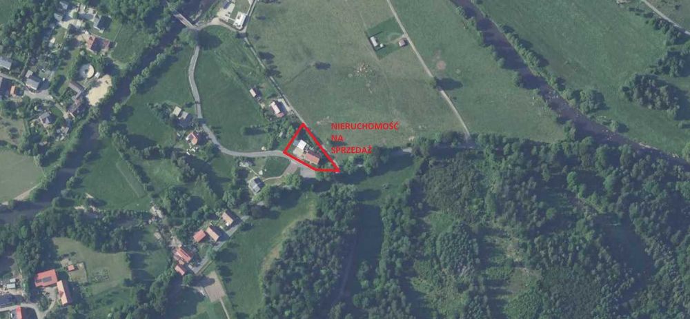 Duży poniemiecki dom  w Trzcińsku, Rudawy Janowickie