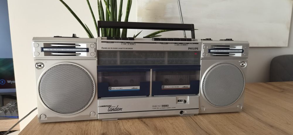 radiomagnetofon  Philips D8334 Tandem boombox