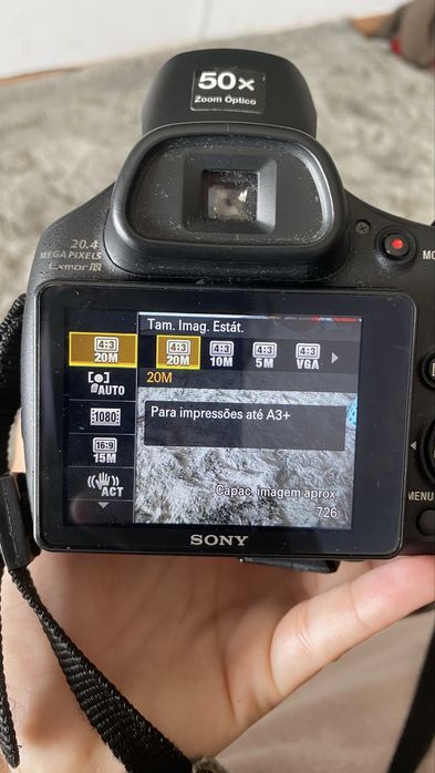 Máquina fotográfica Sony